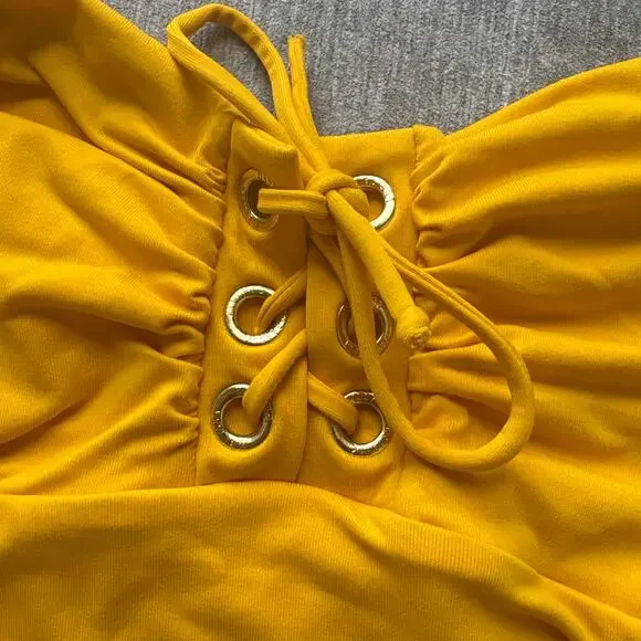 NWOT Melissa Odabash Beijing Swimsuit in Apricot - Picture 5 of 8